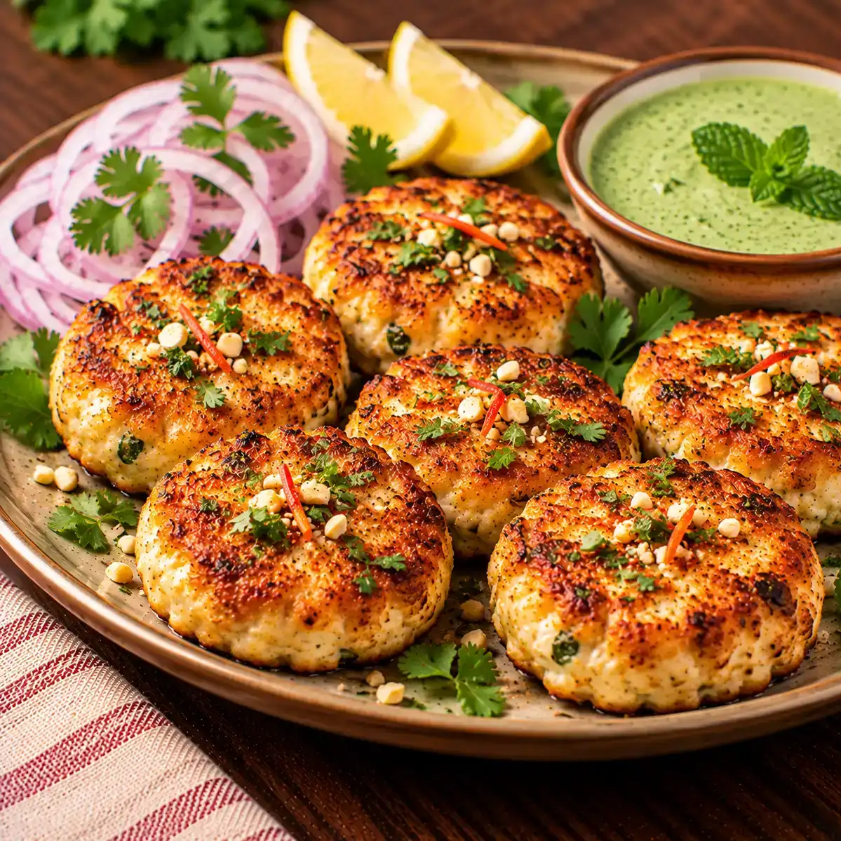 Dahi Kebab — Experience the exquisite Dahi Kebab, where velvety strained yogurt is at Apna Bazar - Eatery